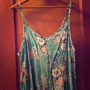 Floral Trapeze Dress